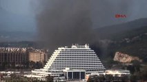 Izmir Beş Yıldızlı Otelde Korkutan Yangın