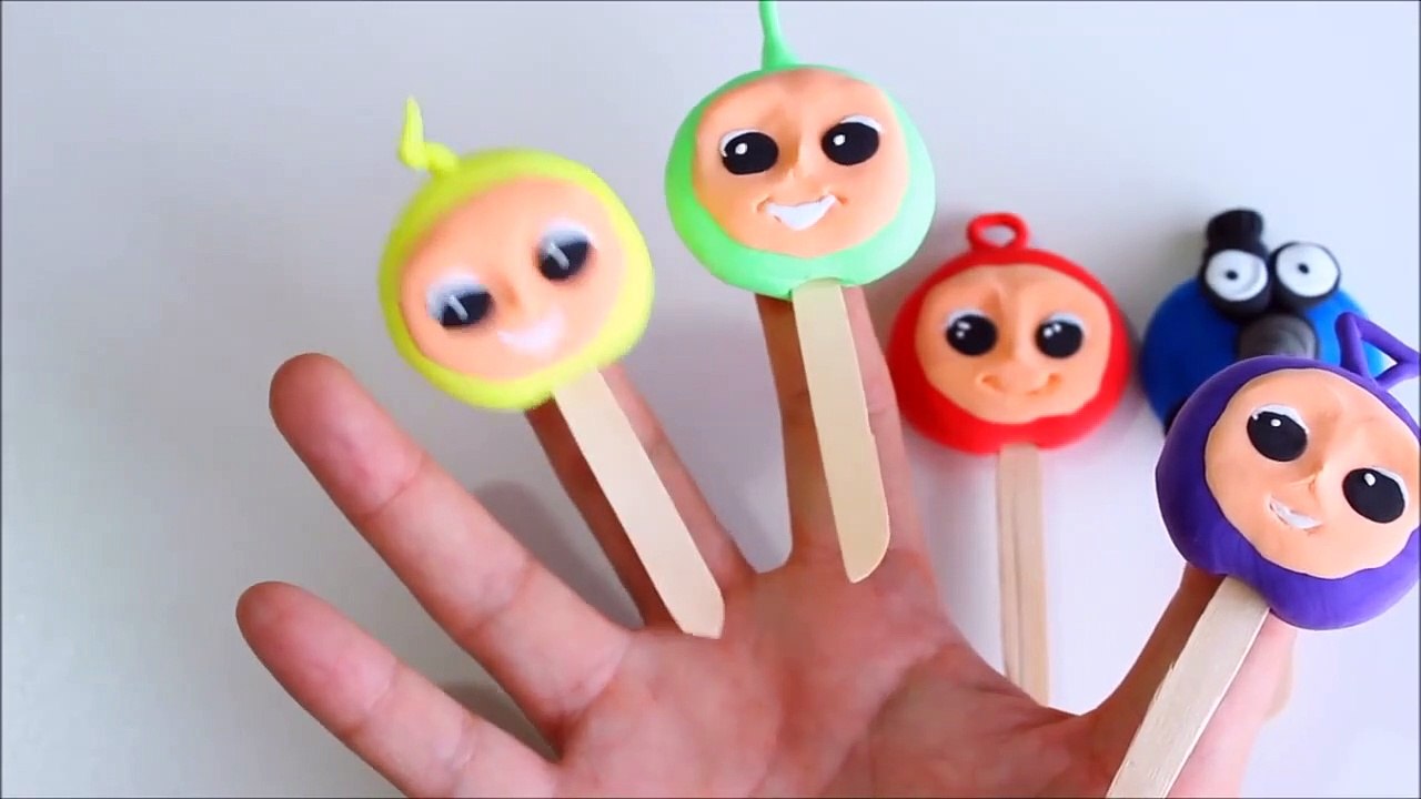 Teletubbies Play Doh Ice cream finger family Song-y