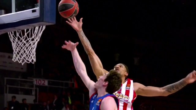 Η εντυπωσιακή τάπα του Κεμ Μπιρτς - Εφές vs Ολυμπιακός –30.03.2017