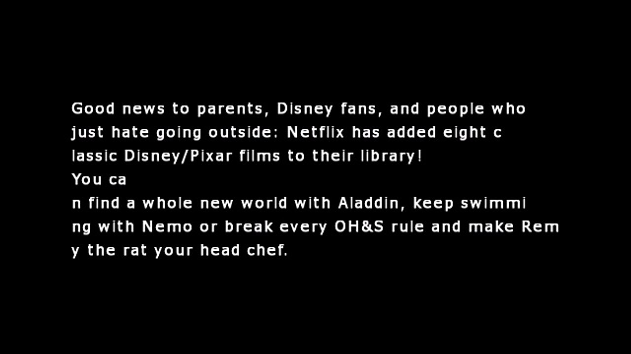 Cancel Your Weekend Plans, Netflix Just Added A Bunch Of DisneyPixar Flicks