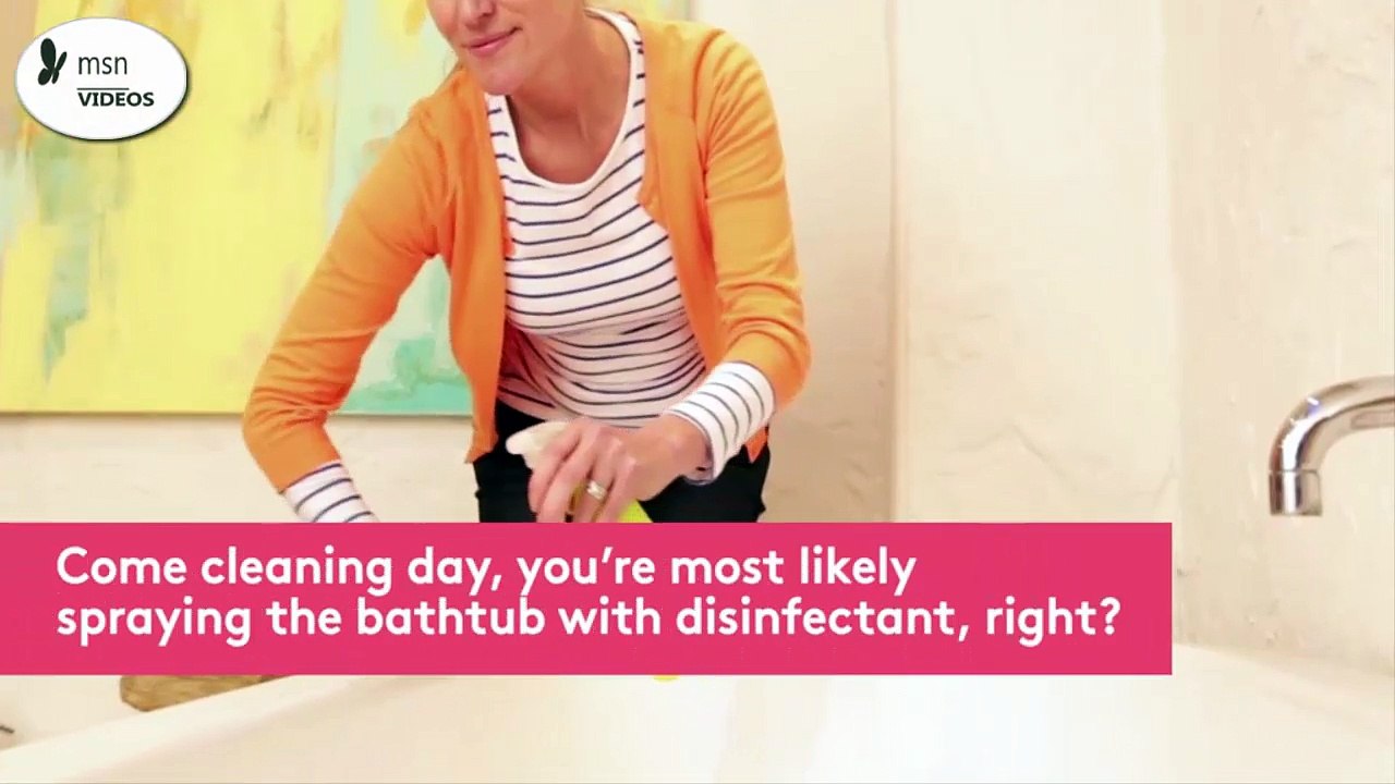 The one mistake you make when cleaning the tub...