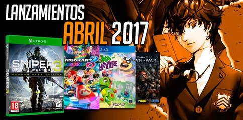 LANZAMIENTOS MES DE ABRIL