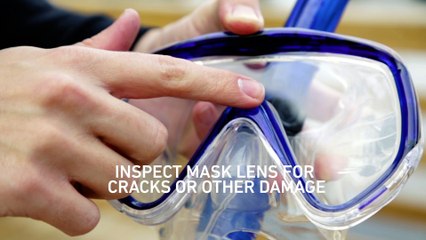 Scuba How To: Pre Dive Mask & Snorkel Care