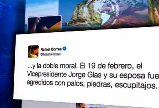 Rafael Correa rechazo los actos de violencia en exteriores del Estadio Atahualpa