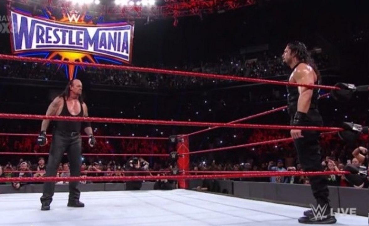 Undertaker Vs Roman Reigns Hell In A Cell  WWE Wrestlemania 33