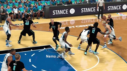 NBA 2K17 western conference Finals Game 4 lob