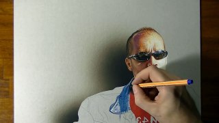 1 Million Subs Special - Self-Portrait 3D Drawing-vrlSWVIwly4