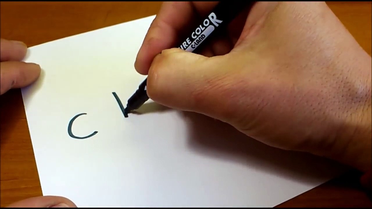 Very Easy ! How to turn words CHEESE into a Cartoon - Doodle art on paper for kids-RN9embCHsGQ