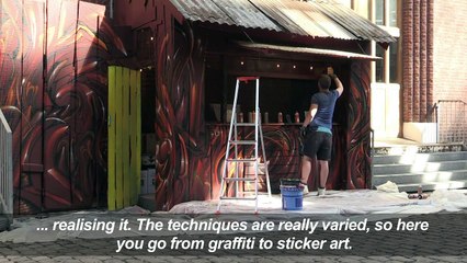 Exhibition showcases the evolution of street art