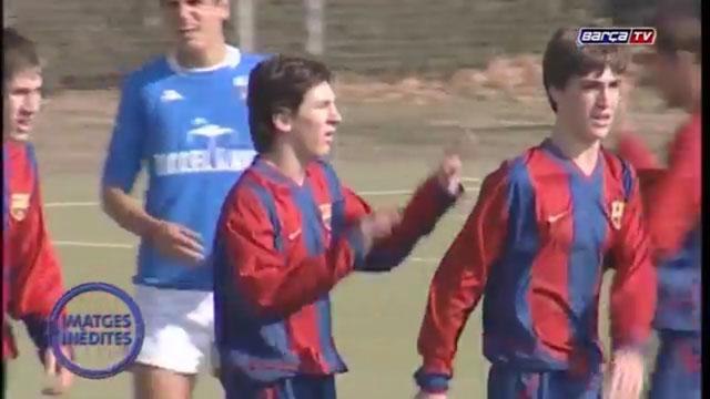 Barcelona divulga imagens inéditas de Messi aos 16 anos. Assista!