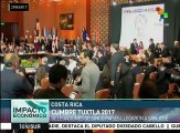 Celebran en Costa Rica XVI Cumbre Tuxtla 2017