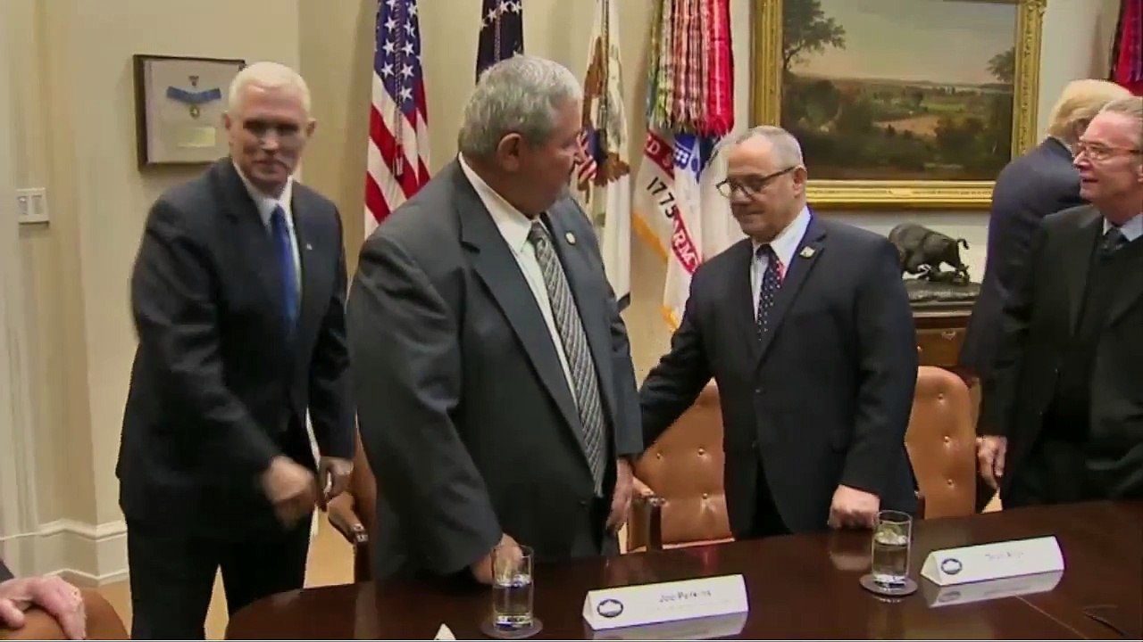 WATCH- President Trump and Jeff Sessions Meets With the Fraternal Order Of Police 3-28-2017