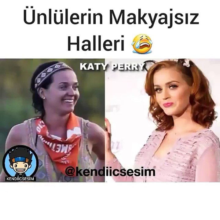 Ünlülerin makyajsız Halleri