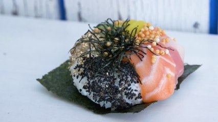 Behold the newest food trend is a sushi donut