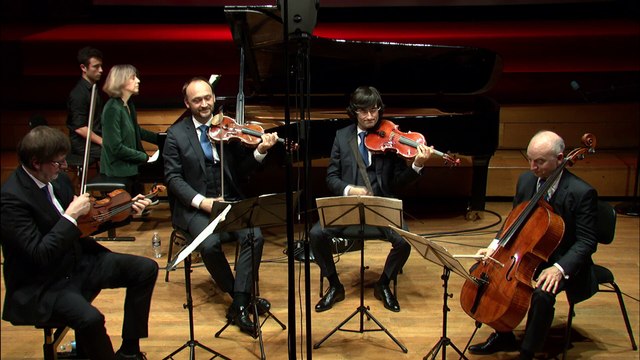 Chostakovitch : Quintette pour piano et cordes en sol mineur op. 57 par le Quatuor Danel et Claire Désert