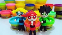 Play Doh Powerpuff Girls  BRICK, BOOMER, BUTCH - Play Doh With Me!-oma4vDcbf