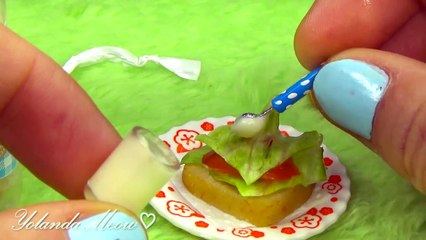 Miniature edible Sandwich Bread and Sandwich DIY - Food - YolandaMeow♡-xue8qoa-niw
