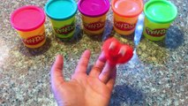 Learn ColorPlay Doh Heart Smileys Finger Family L