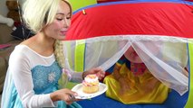 Frozen Elsa & Baby vs Cupcake Thief w_ Catbaby, rapunzel baby, joker family-BGQiCtrT0j0