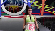 WWE 2K17 WrestleMania 33 Simulation Match of Bayley VS Sasha Banks VS Nia Jax VS Charlotte (24)