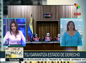 Venezuela: TSJ garantiza estado de derecho ante desacato de parlamento