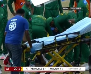 Ahmad Shahzad critical situation during 2nd T20 match