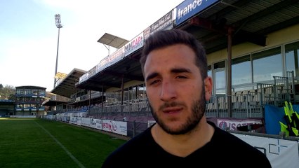 Baptiste Gabriel (CSBJ) avant Béziers 30032017