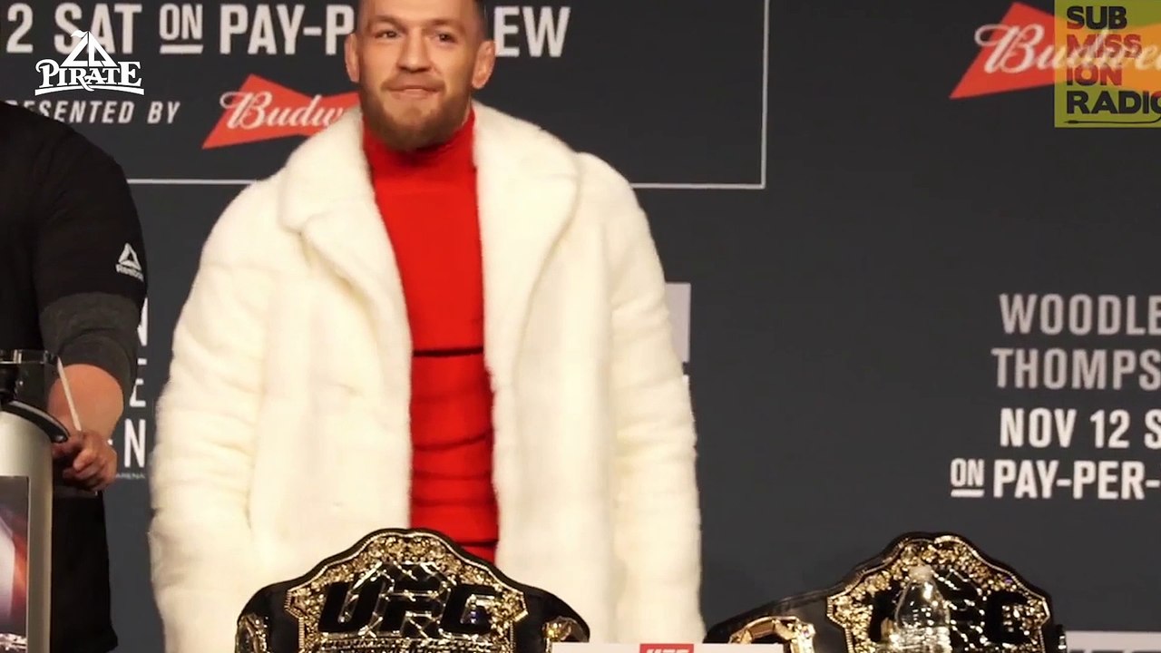 Conor McGregor s'énerve contre Eddie alvarez