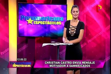 Cristian Castro envía conmovedor mensaje a damnificados por desastres naturales