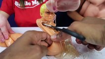 Cutting Open Stretch Armstrong Action Figure - Super Gross Toys Challenge  - Kids Toys Review-rh-