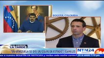 “Maduro eligió el camino de la dictadura”: líder opositor venezolano Henrique Capriles Radonski a NTN24