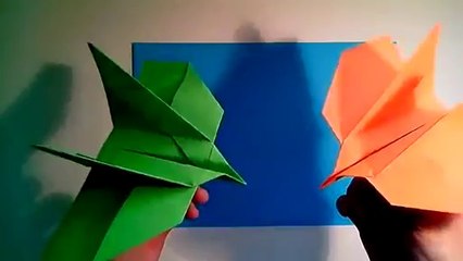Origami Boomerang Paper Plane-uxcw