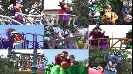 ºoº [9画面] 東京ディズニーランド ハロウィーン ポップンライブ パレード シャボン玉パート Tokyo Disneyland Halloween Pop'n Live Parade