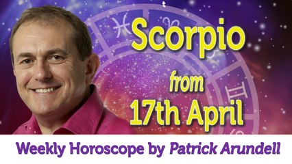 Scorpio Weekly Horoscope from 17th April 2017