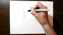 How to Draw 3D Hole on Paper for Kids - Very Easy Trick Art!-yT4xq6Cg
