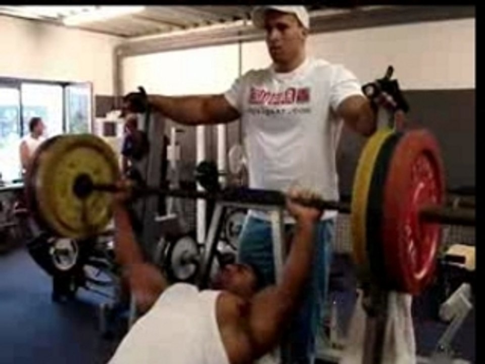 Khalid Almohsinawi training with Robin Brantz 2