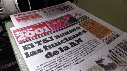 Venezuela sofre críticas por 'ruptura constitucional'