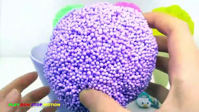 Foam Clay Ice Cream Waffle Surprise Eggs