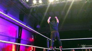 Gao Lei impersonates Stone Cold Steve Austin at WWE performance center