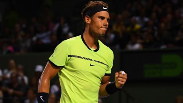 Rafael Nadal defeats Jack Sock to reach Miami Open semi-finals