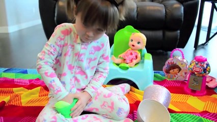 Bad Baby Bloody Tooth Makeup Fail Compilation- Toy Freaks Out!-QCf6PscM