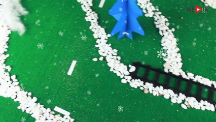 Christmas Mornin nts Surprise Toys My little pony, Peppa pig, Train, Construction tru