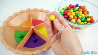 Learn Colors with Gumballs for Children Toddlers and Babies & Bad Kid Spilling and Learning Colours-