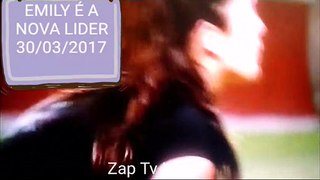 Emilly É A Nova Líder  BBB17 - 30 03 2017