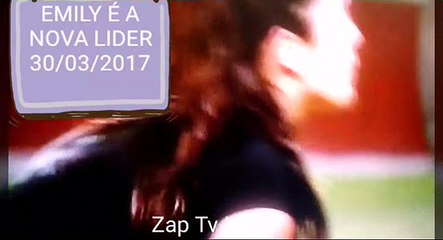 Emilly É A Nova Líder  BBB17 - 30 03 2017