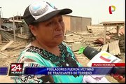 Punta Hermosa: pobladores fueron víctimas de traficantes de terrenos