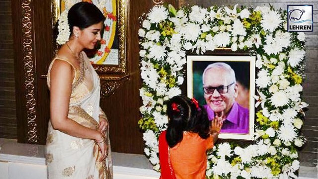 Aishwarya Rai's Father Krishnaraj's 13th Day Ritual | Abhishek Bachchan