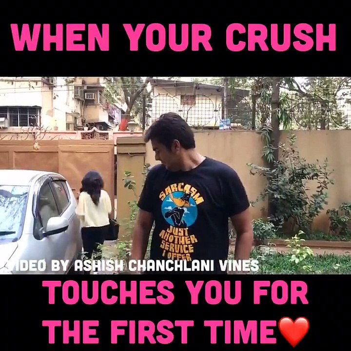 When Your Crush Touches You For The First Time? video Dailymotion