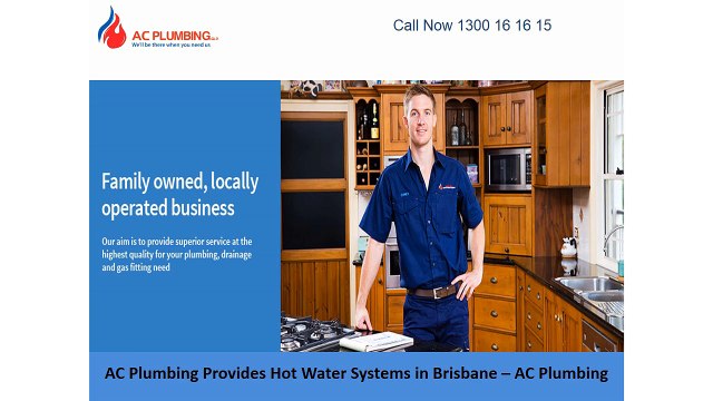 AC Plumbing Provides Hot Water Systems in Brisbane – AC Plumbing