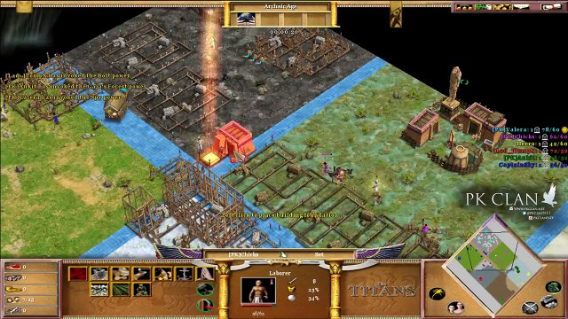 Age of Mythology - Tiny Map 3Vs3 Scenario _ C